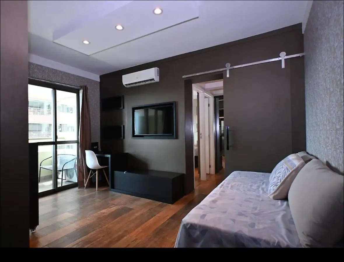 الشقق الفندقية ساو باولوفي  Flat No Brooklin Sp