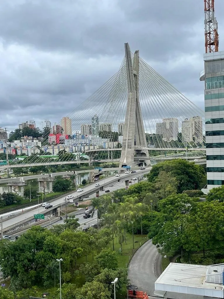 الشقق الفندقية ساو باولوفي  Flat No Brooklin Sp شقة فندقية